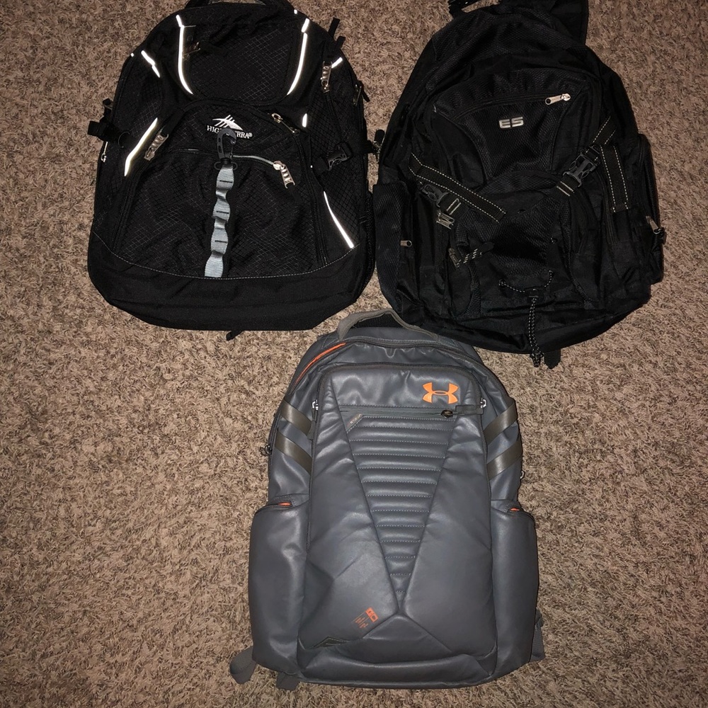 Bundle of 4 backpacks